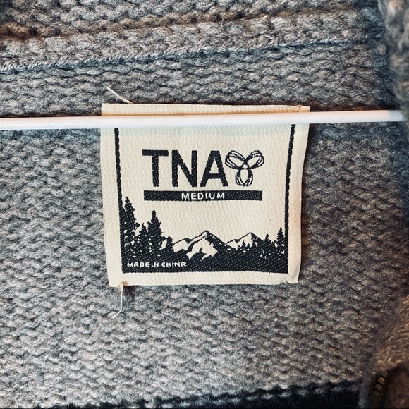 TNA Full Zip Knit Sweater - Picture 2 of 5